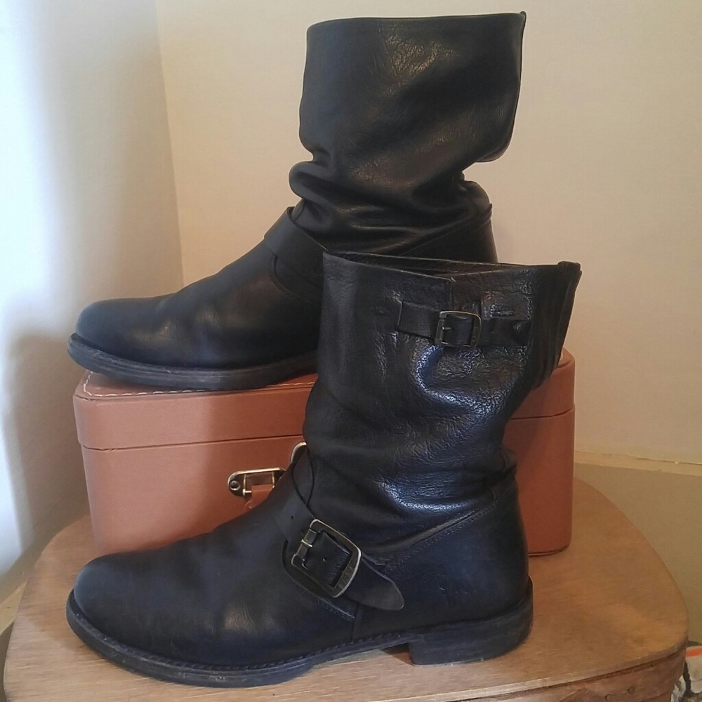Frye Veronica moto boots